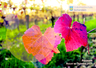 Titelseite des neuen Programmheftes Titelseite des neuen Programmheftes